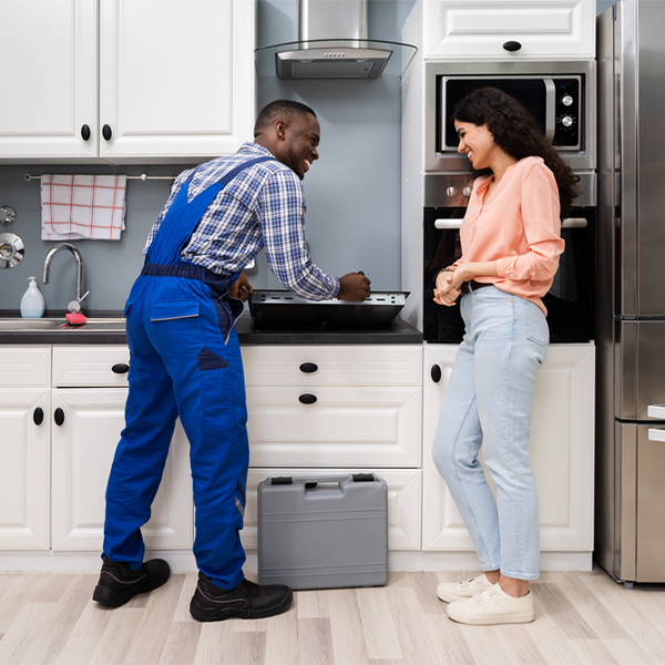 how long does it typically take to complete cooktop repair services in Camden Tennessee